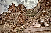 Petra - the walk which climbs up to the Monastery 